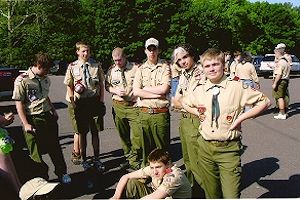 Memorial Day Gravesite Flag Placement 2006 #04